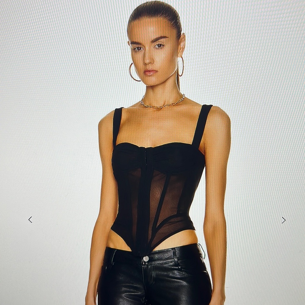 Miaou deville corset top